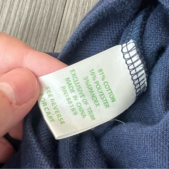 Lily Pulitzer Solid Navy Charlene Shift Dress 3/4 Sleeves Size S - Picture 5 of 5